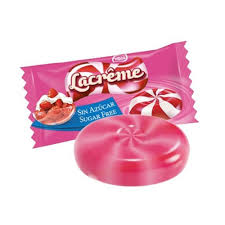 CARAMELO LACREME FRESA SIN AZUCAR
