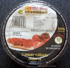 TOMATE NATURAL RALLADO