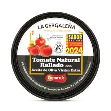 TOMATE NATURAL RALLADO CON ACEITE DE OLIVA VIRGEN EXTRA